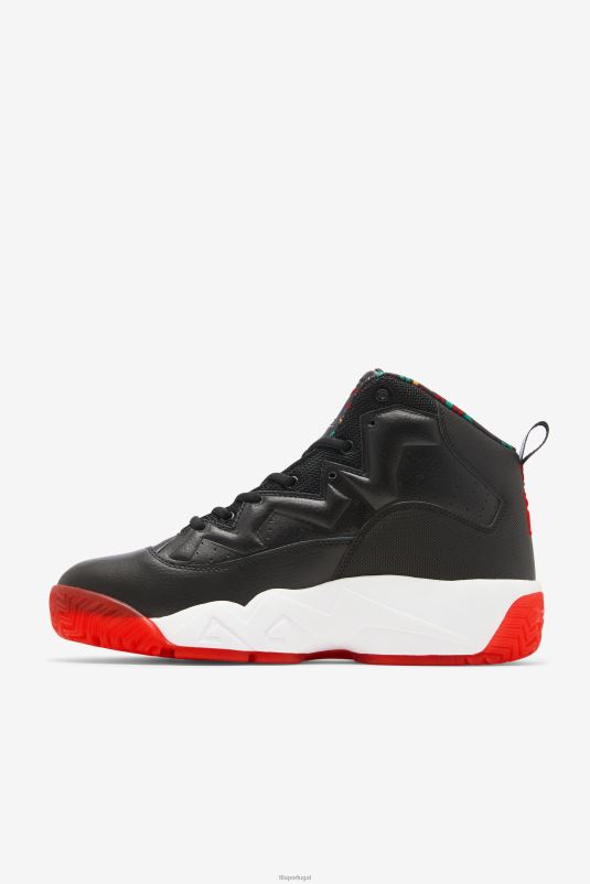 PPH0J101 preto/jujuba/limão FILA mb masculino preto/jelly bean/limão fila