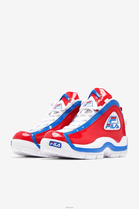PPH0J104 branco/vermelho/azul FILA fila grant hill 2 masculino branco/vermelho/azul