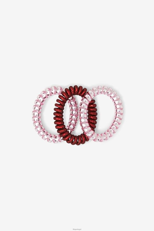 PPH0J1066 rosa FILA meia feminina fila pink floral no show pacote com 10