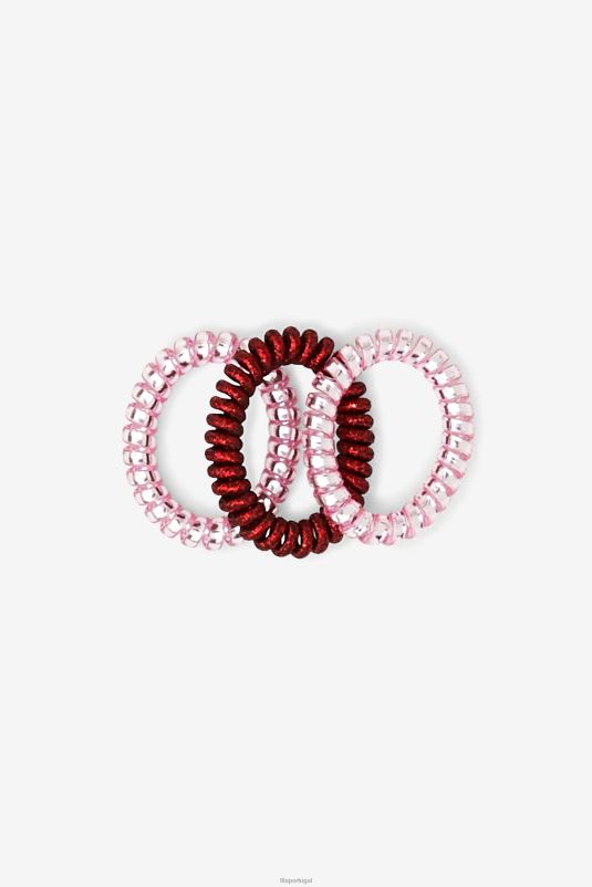 PPH0J1067 azul FILA meia floral no show feminina ltblue fila com 10 unidades