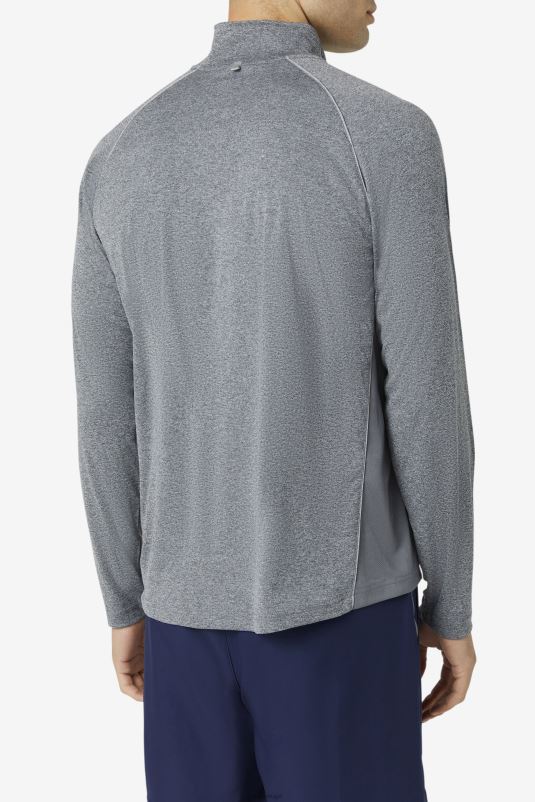 PPH0J1117 Mesclado FILA fila pickleball 1/4 zip urze