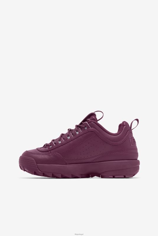 PPH0J1144 vinho de uva FILA fila disruptor 2 premium feminino