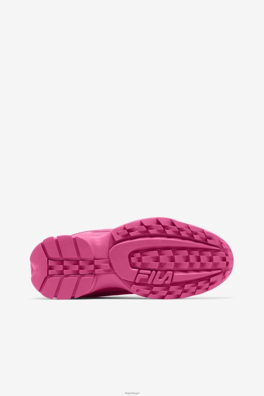 PPH0J1145 rosa fúcsia FILA disruptor 2 premium feminino fila rosa
