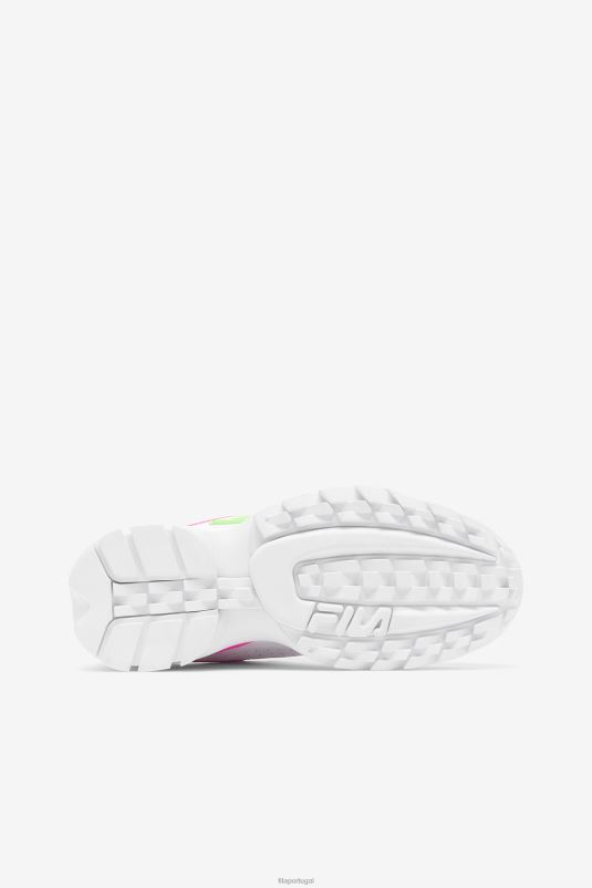 PPH0J1155 branco/rosa/verde FILA fila disruptor 2 premium branco/rosa/verde feminino