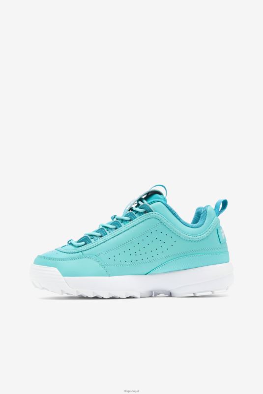 PPH0J1158 azul/turquesa tônica/branco FILA disruptor 2 premium fila azul/turquesa tônico/branco feminino