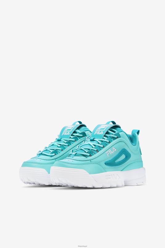 PPH0J1158 azul/turquesa tônica/branco FILA disruptor 2 premium fila azul/turquesa tônico/branco feminino