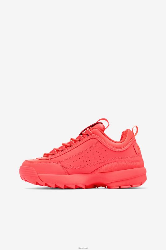 PPH0J1162 coral ardente FILA fila disruptor 2 premium feminino