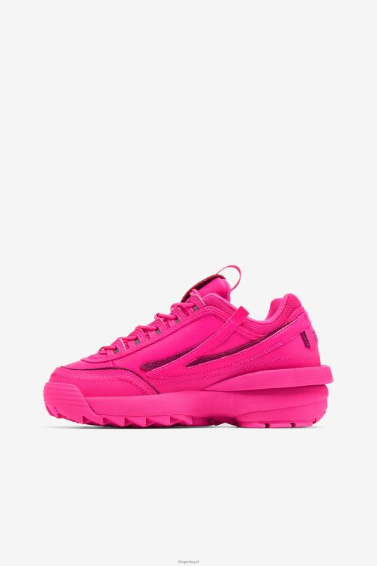 PPH0J1178 rosa glo/festival fúcsia FILA disruptor 2 exp fila pink glo/festival fuchsia feminino