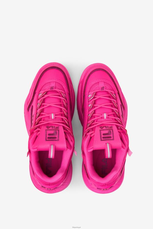 PPH0J1178 rosa glo/festival fúcsia FILA disruptor 2 exp fila pink glo/festival fuchsia feminino
