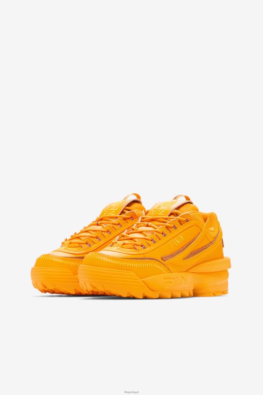 PPH0J1179 amarelo/laranja queimado FILA fila disruptor 2 exp feminino amarelo/laranja queimado