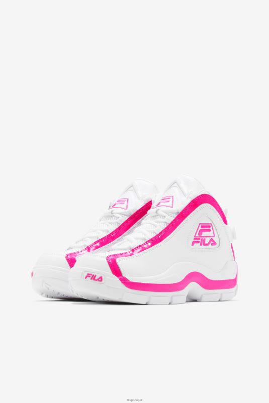 PPH0J1184 branco/rosa glo FILA feminino grant hill 2 fila branco/rosa glo