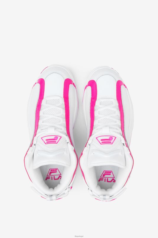 PPH0J1184 branco/rosa glo FILA feminino grant hill 2 fila branco/rosa glo