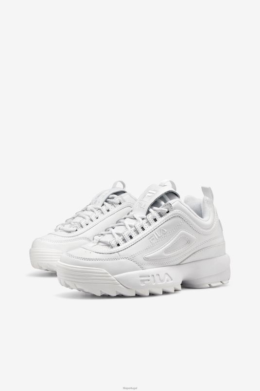 PPH0J1191 branco triplo FILA fila disruptor 2 premium branco feminino