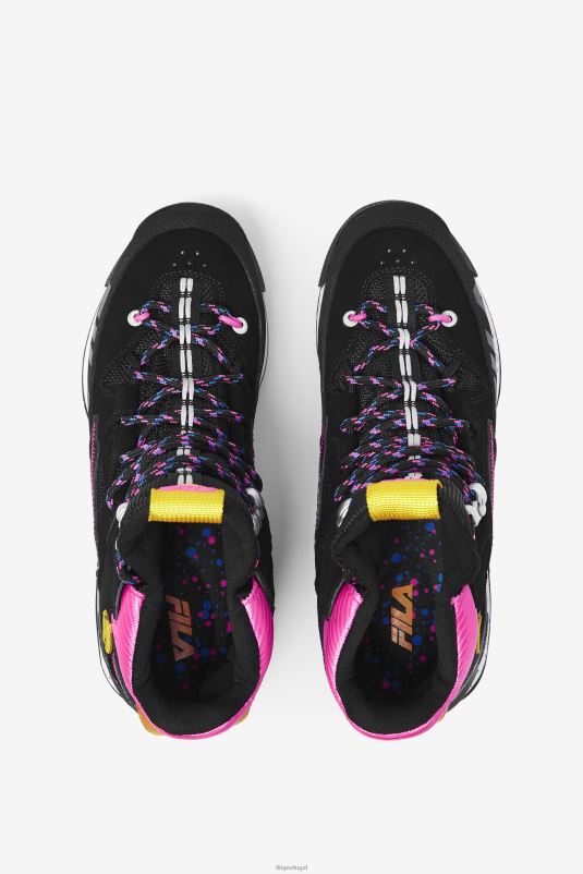 PPH0J1206 preto/branco/azul FILA fila renno multi trekking feminino preto/branco/azul