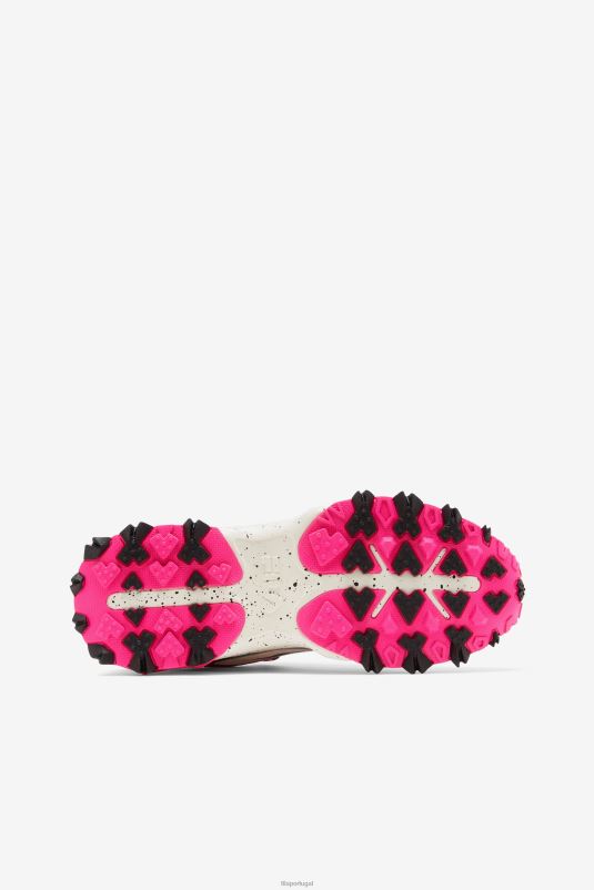 PPH0J1213 brilho vermelho/rosa/preto FILA fila feminino oakmont tr vermelho/rosa brilho/preto