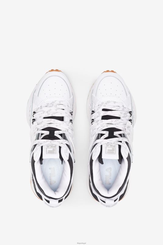 PPH0J1220 branco/cinza glaciar/preto FILA espectros fila feminino branco/cinza glaciar/preto