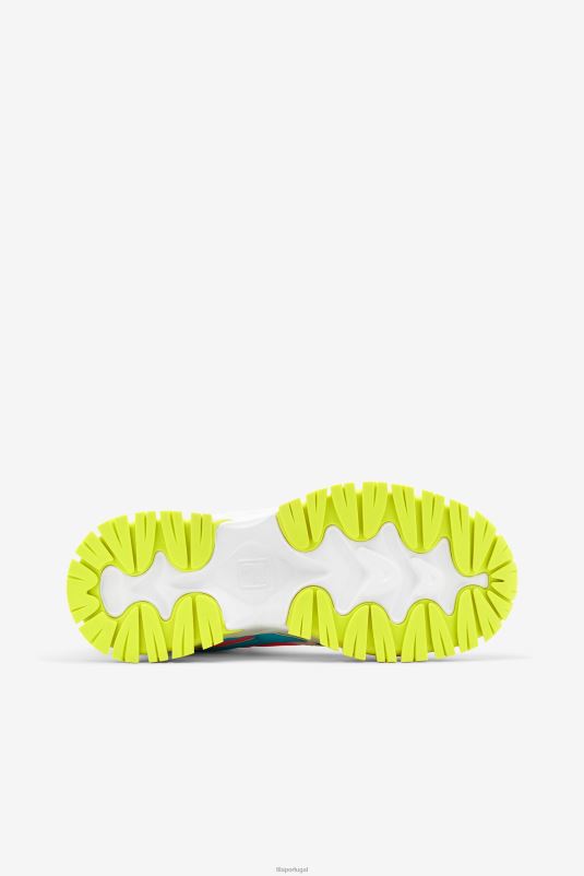 PPH0J1227 peixe branco/preto/azul FILA fila ray tracer tr 2 mid feminino branco/preto/azul