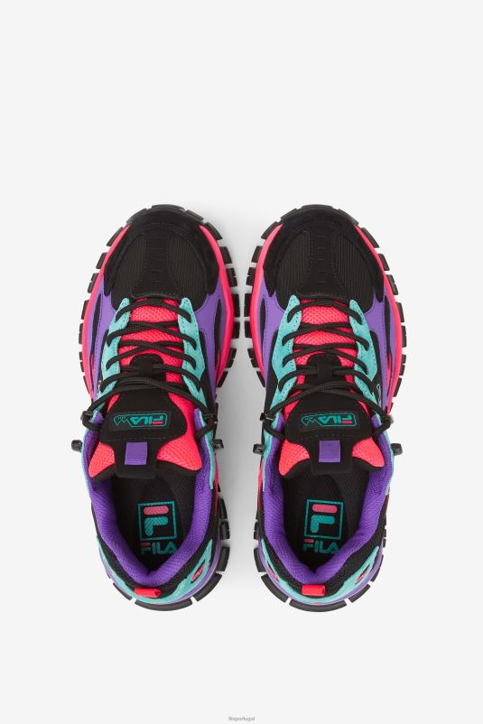 PPH0J1232 preto/cerâmica/rosa diva FILA ray tracer tr 2 fila feminino preto/cerâmico/diva rosa
