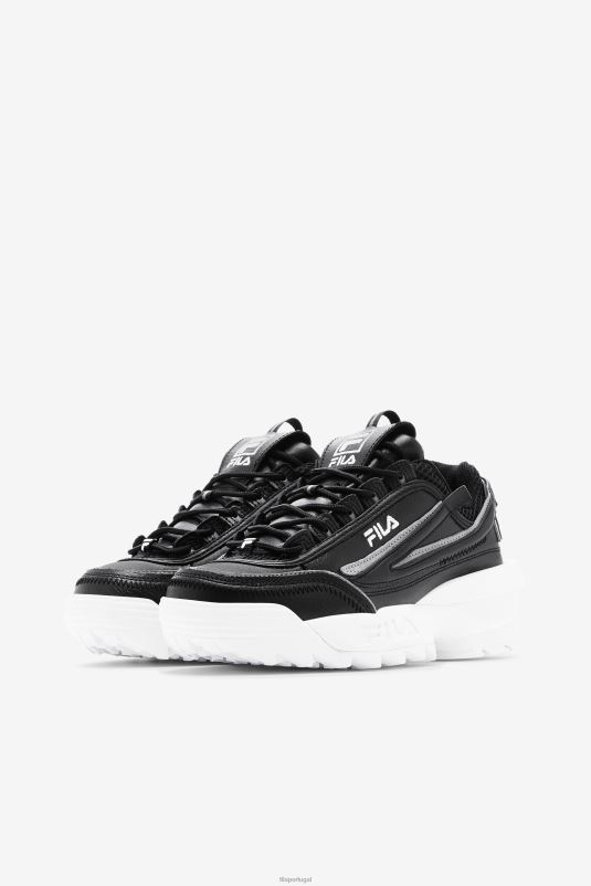 PPH0J1237 preto/monumento/branco FILA fila disruptor 2 exp feminino preto/monument/branco