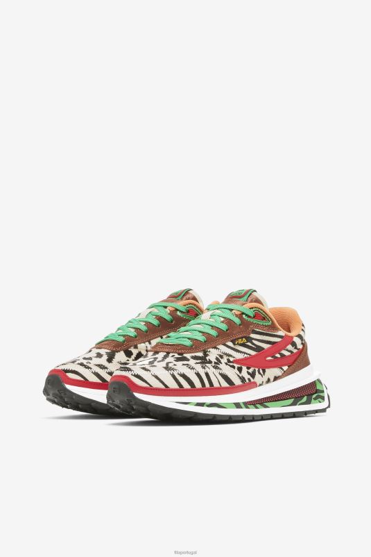 PPH0J1251 sequóia/vermelho/pérola FILA fila sequoia/vermelho/seedpearl feminino renno zero animal