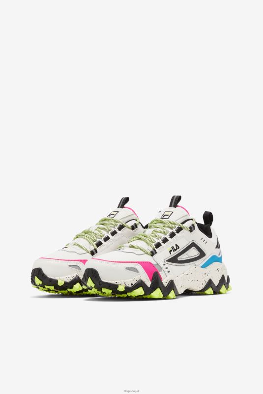 PPH0J1259 branco/preto/azul atômico FILA fila oakmont tr feminino branco/preto/azul atômico