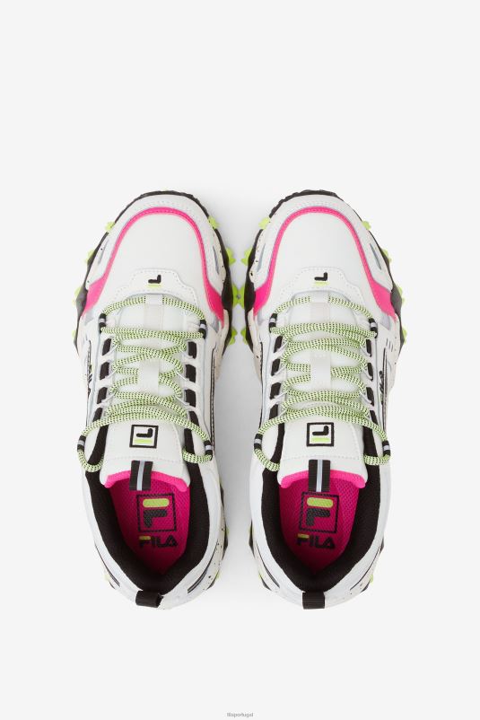 PPH0J1259 branco/preto/azul atômico FILA fila oakmont tr feminino branco/preto/azul atômico