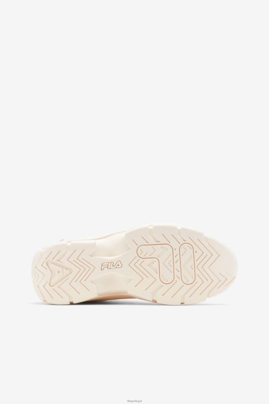 PPH0J1265 gardênia/rolinha FILA Grant Hill 2 feminino floral jacquard gardênia/turtledove fila