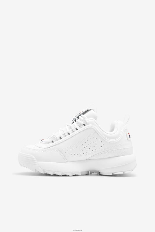 PPH0J127 branco/marinho/vermelho FILA fila disruptor 2 masculino branco/marinho/vermelho