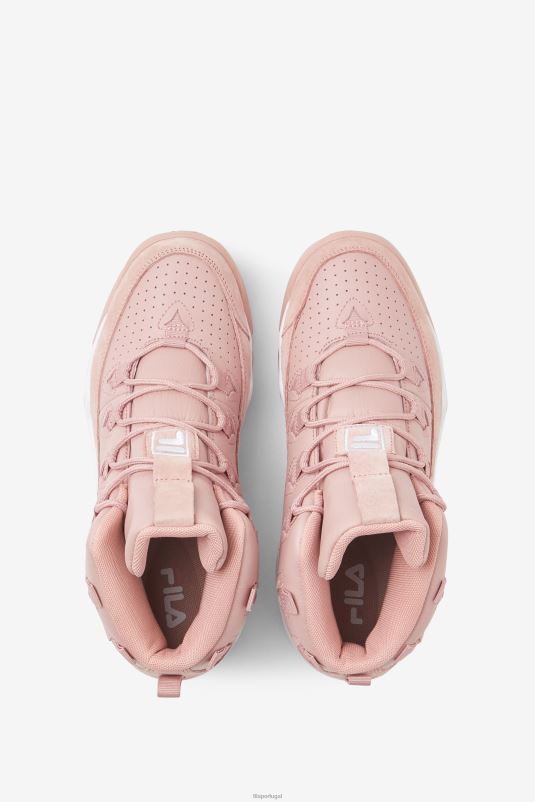 PPH0J1279 pêssego/branco FILA fila grant hill 1 feminino pêssego/branco