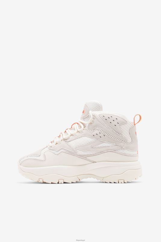 PPH0J1282 gardênia/laranja FILA bota ranger feminina fila gardenia/laranja