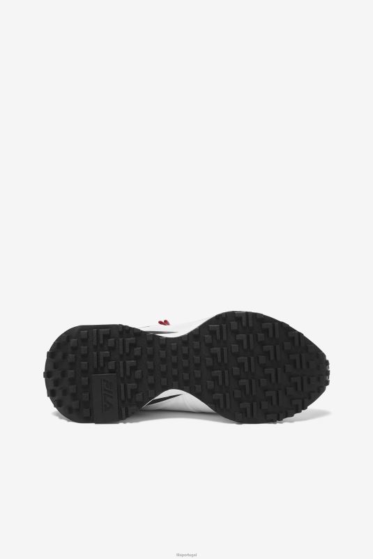 PPH0J1283 branco/preto/vermelho FILA space runner feminino branco/preto/vermelho fila