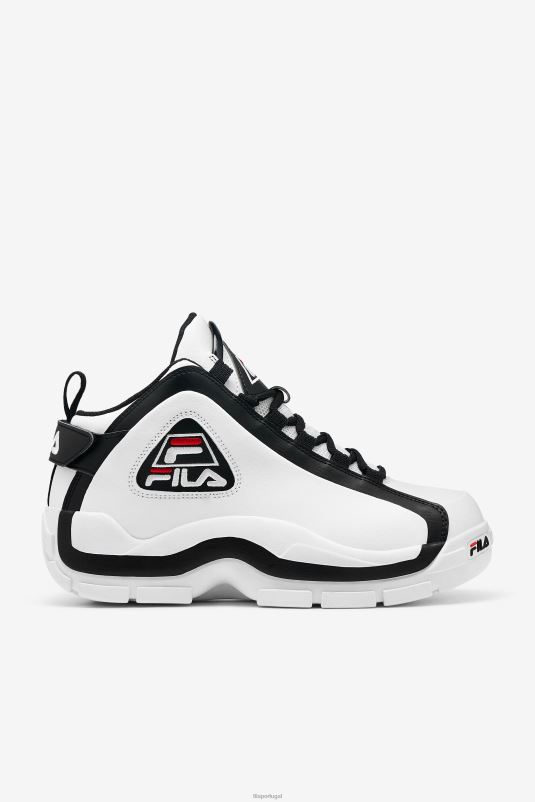 PPH0J129 branco/preto/vermelho FILA fila grant hill 2 masculino branco/preto/vermelho