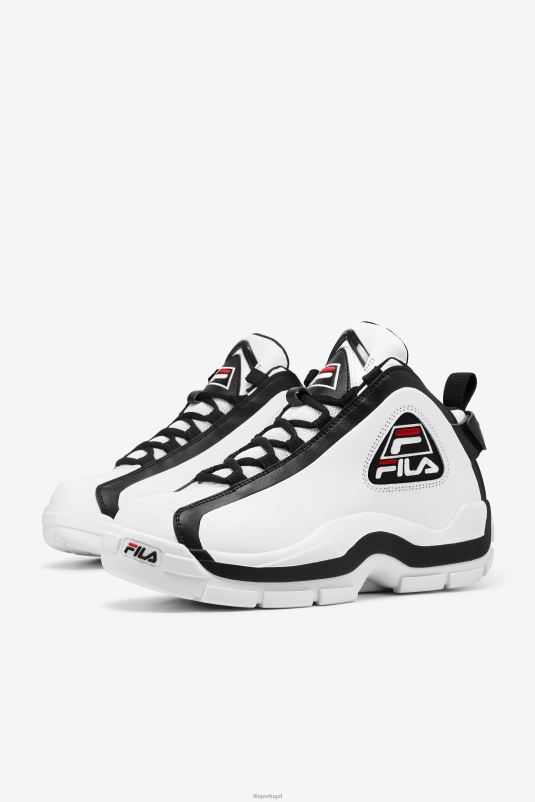 PPH0J129 branco/preto/vermelho FILA fila grant hill 2 masculino branco/preto/vermelho