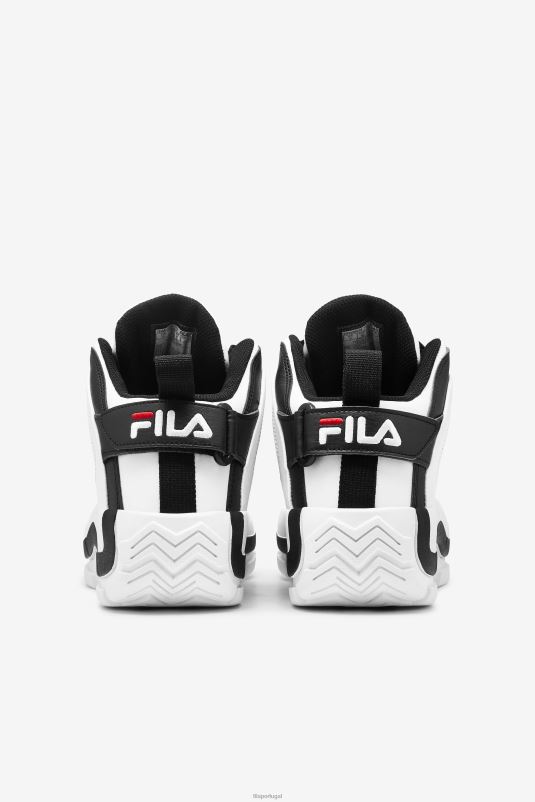 PPH0J129 branco/preto/vermelho FILA fila grant hill 2 masculino branco/preto/vermelho