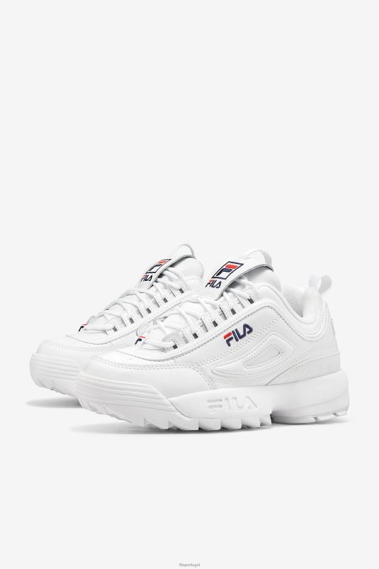 PPH0J130 branco/marinho/vermelho FILA fila disruptor 2 premium masculino branco/marinho/vermelho