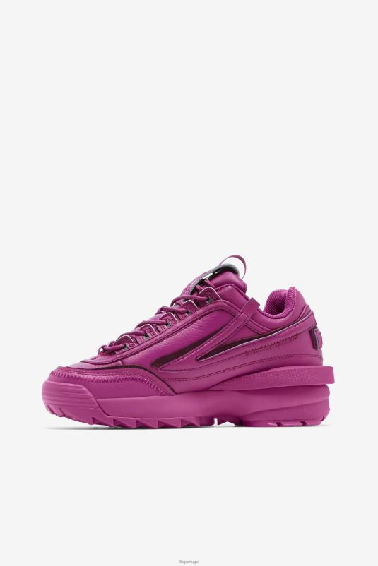 PPH0J1305 vinho tinto/uva FILA fila rouge/grape wine feminino disruptor 2 exp