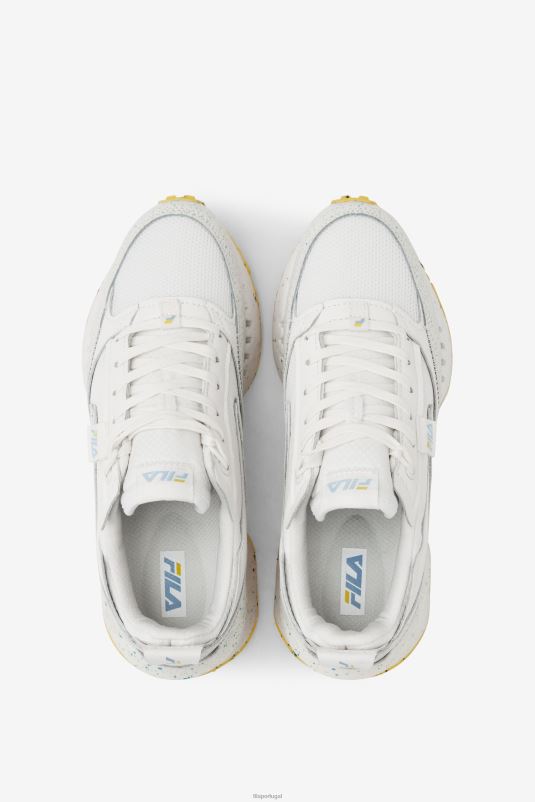 PPH0J1307 nevoeiro branco/branco/azul FILA renno n-generação feminino verde splatter branco/branco/azul nevoeiro fila