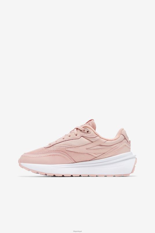 PPH0J1316 chicote de pêssego/branco/branco FILA renno fila feminino pêssego chicote/branco/branco