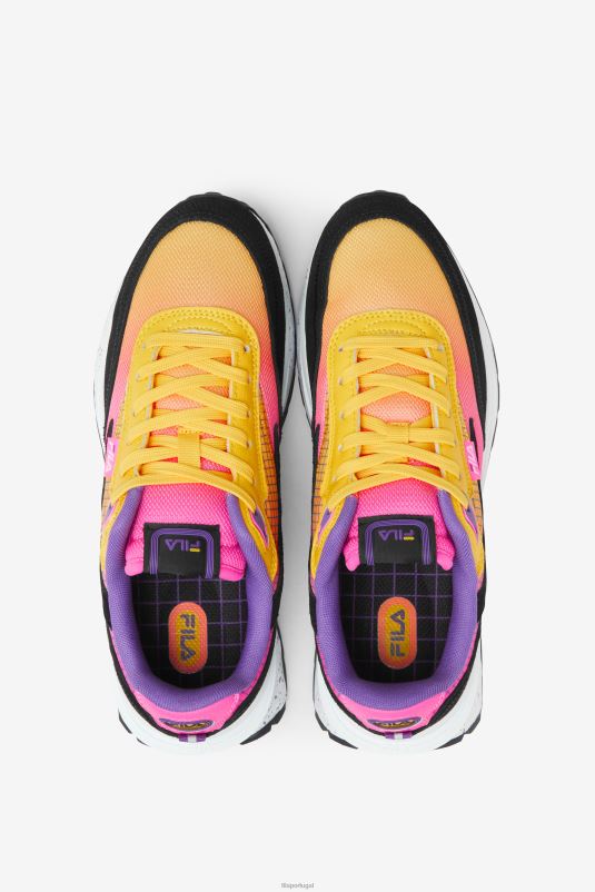 PPH0J1328 limão/rosa/preto FILA renno fila feminino limão/rosa/preto