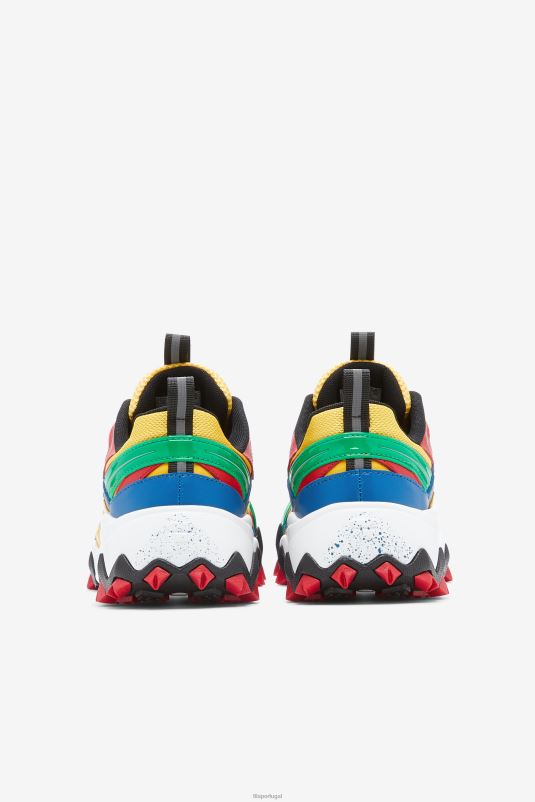 PPH0J136 limão/vermelho/azul imperial FILA fila limão/vermelho/azul imperial eletromont masculino