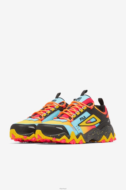 PPH0J137 diva rosa/limão/preto FILA fila oakmont tr diva rosa/limão/preto masculino