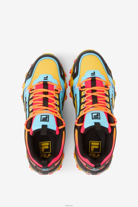 PPH0J137 diva rosa/limão/preto FILA fila oakmont tr diva rosa/limão/preto masculino