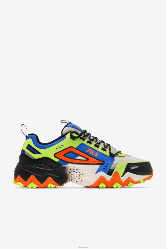 PPH0J138 gardênia/preto/laranja FILA gardênia/preto/laranja masculino oakmont tr fila