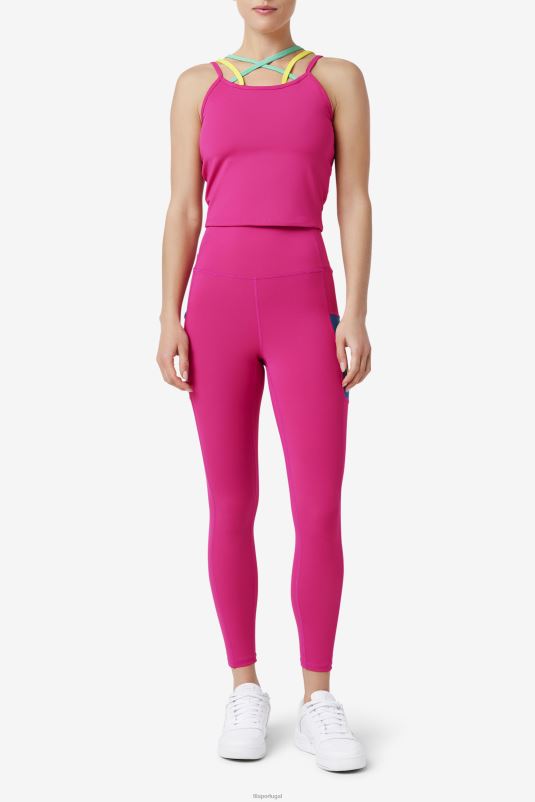 PPH0J1381 festival fúcsia FILA fila cecillia strappy tank festival fúcsia