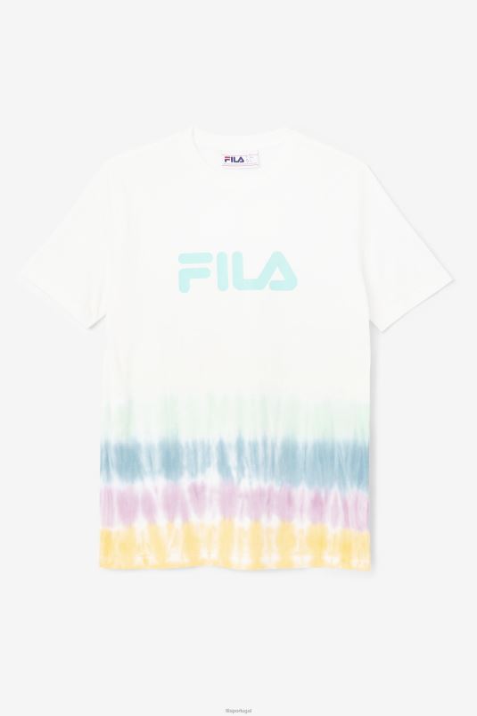tie-dye branco