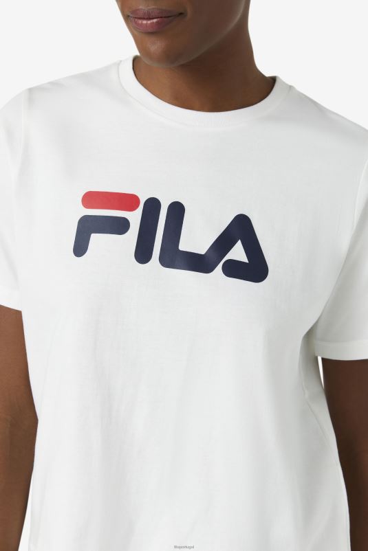 PPH0J1408 branco FILA camiseta fila branca miss eagle