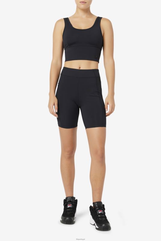 PPH0J1418 preto FILA sutiã kora fila preto