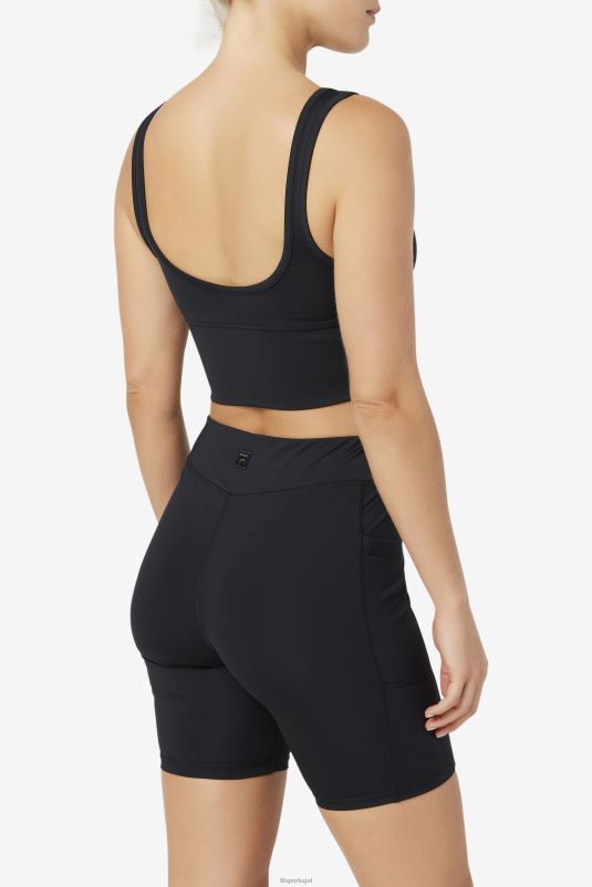 PPH0J1418 preto FILA sutiã kora fila preto