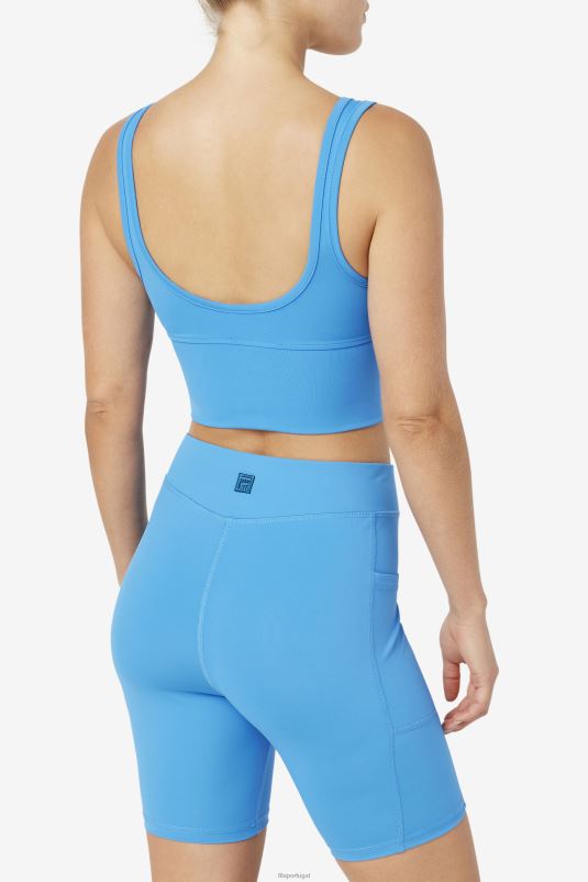 PPH0J1424 azul francês FILA sutiã kora top fila azul francês