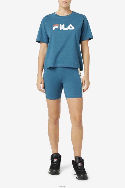 PPH0J1449 coral azul FILA camiseta fila thea coral azul